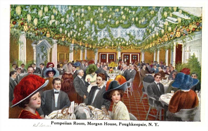 10478  NY Poughkeepsie  Morgan House  Pompeilian  Banquet Room