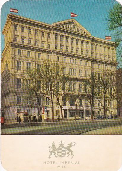 Austria Wien Vienna Hotel Imperial 1965