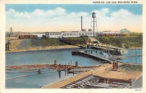 Paper Company Log Jam Paper Company Log Jam  - Brainerd, Minnesota MN Postcard