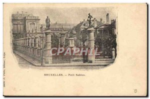 Old Postcard Brussels Petit Sablon