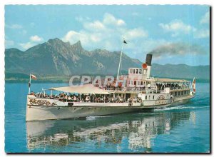 Modern Postcard Thunersee Dampfschiff Blumlisalp