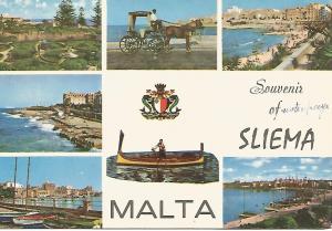 Postal (PostCard) 52150: MALTA - Vistas de Sliema