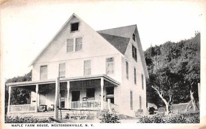 Maple Farm House Westbrookville, New York Postcard
