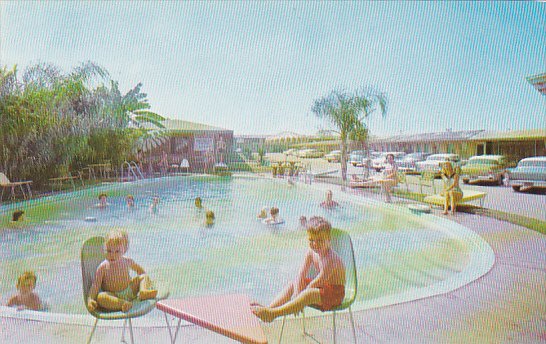 Swimming Pool Sun Valley Motor Hotel Houston Texas