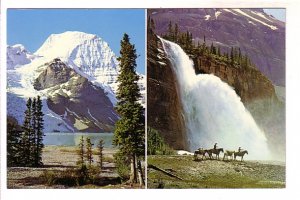 Mount Robson and Emperor Falls, Horseback Riders British Columbia