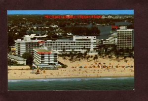 FL Sheraton Yankee Clipper Hotel Inn Ft Fort Lauderdale Florida Postcard