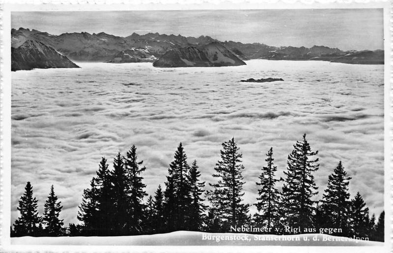 B56018 Nebelmeer v Rigi Burgenstock  switzerland