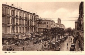 Tunisia Tunis Avenue de France