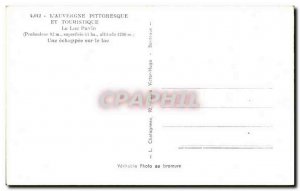 Lake Pavin Old Postcard A lake echappee