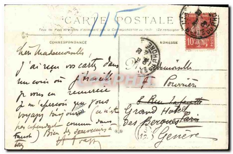 Postcard Old School Ship Boat Crown gunners and helmsmen