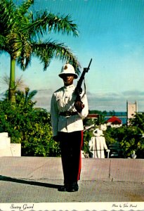 Bahamas Nassau Government House Sentry Guard