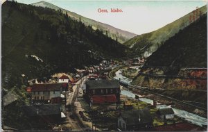 Gem Idaho Vintage Postcard C084