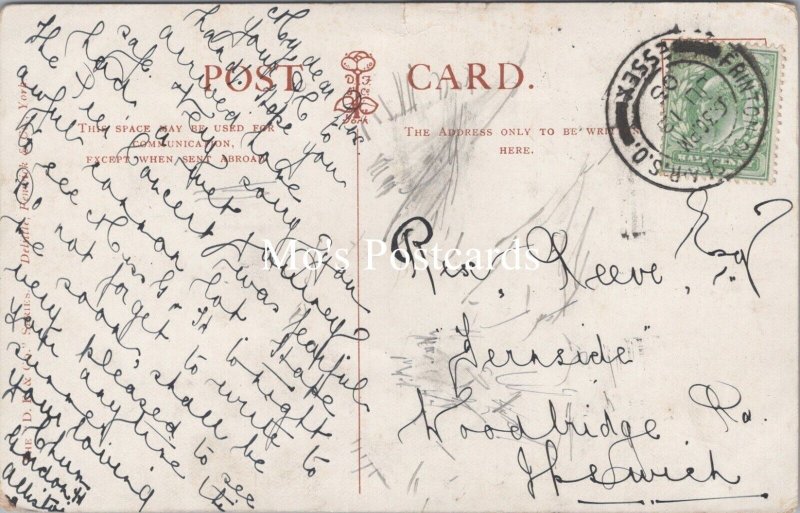 Genealogy Postcard - Reeve, Fernside, Woodbridge Road, Ipswich, Suffolk GL3252
