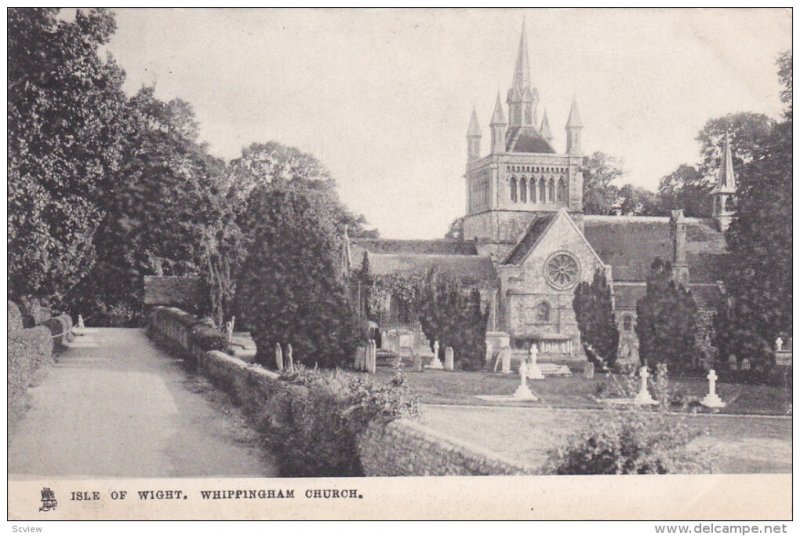 Isle of Wight , Whippingham Church , England , PU-1904 TUCK