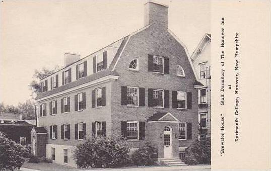 New Hampshire Hanover Brewster House Staff Dormitory Of The Hanover Inn At Da...