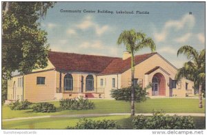 Florida Lakeland Community Center Building 1941