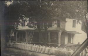 Home - Barbers - Publ in Winsted CT 21 Munro St. c1910 Real Photo Postcard