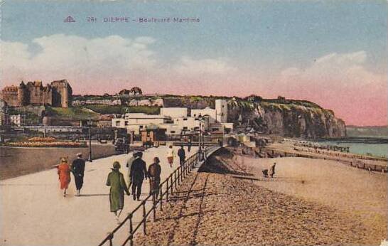 France Dieppe Boulevard Maritime