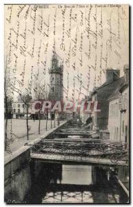 Old Postcard Evreux One Arm L Iton and the Tower of L Hotel