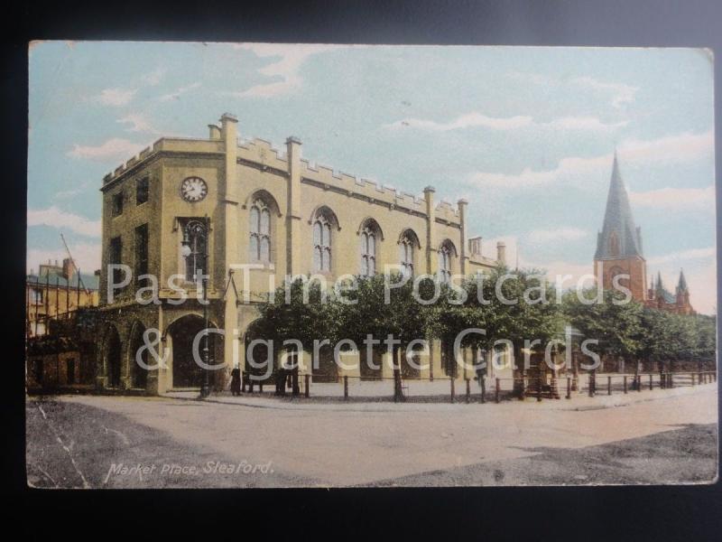 c1916 Sleaford Market Place