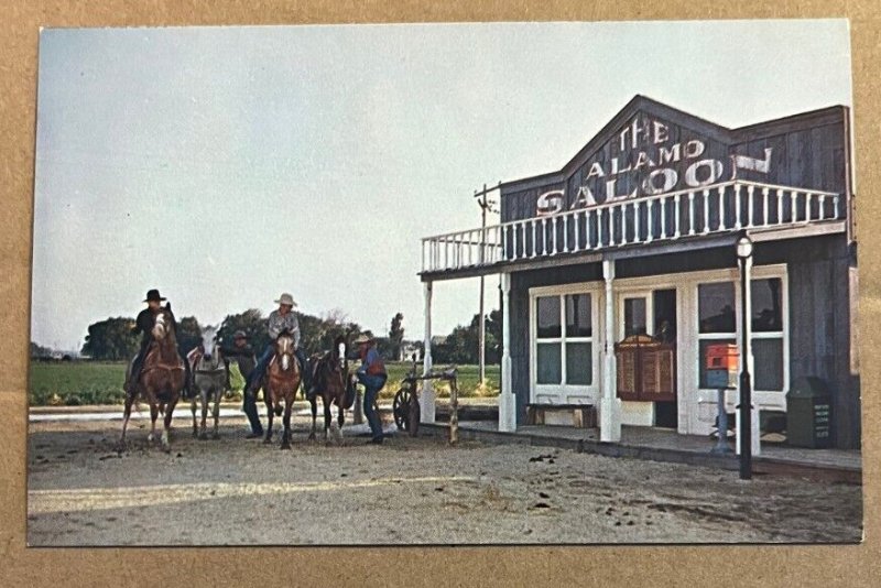 UNUSED POSTCARD - THE BANDITS, OLD ABILENE TOWN, KANSAS