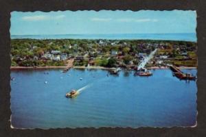 ME Peaks Island Ferry Boat PORTLAND MAINE POSTCARD