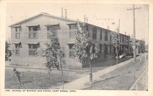 Camp Dodge, IA USA School of Bakers and Cooks Military Camp 1918 