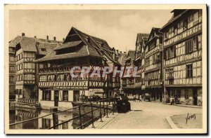 Old Postcard Strassburg A Corner of the Little France