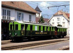 Electric Motor Coach, Chemina de fer du Jura Railway, Switzerland