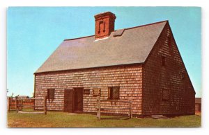 Jethro Coffin House Nantucket Massachusetts MA UNP Chrome Postcard F18