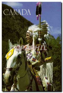 Postcard Canada Modern Indian Folklore Horse