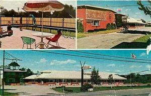 ME, Auburn, Maine, Sunset Motel, Dukane Press R226323