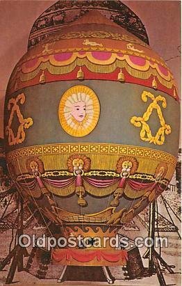 Montgolfier Balloon Modern Card Unused 