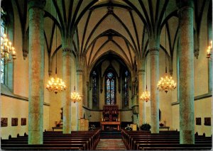 Liechtenstein Vaduz St Florin Church Interior