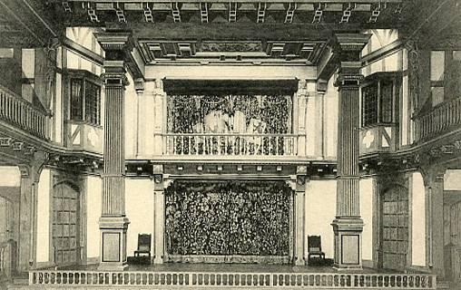 DC - Washington, Shakespeare Library, Stage of the Shakespeare Theatre