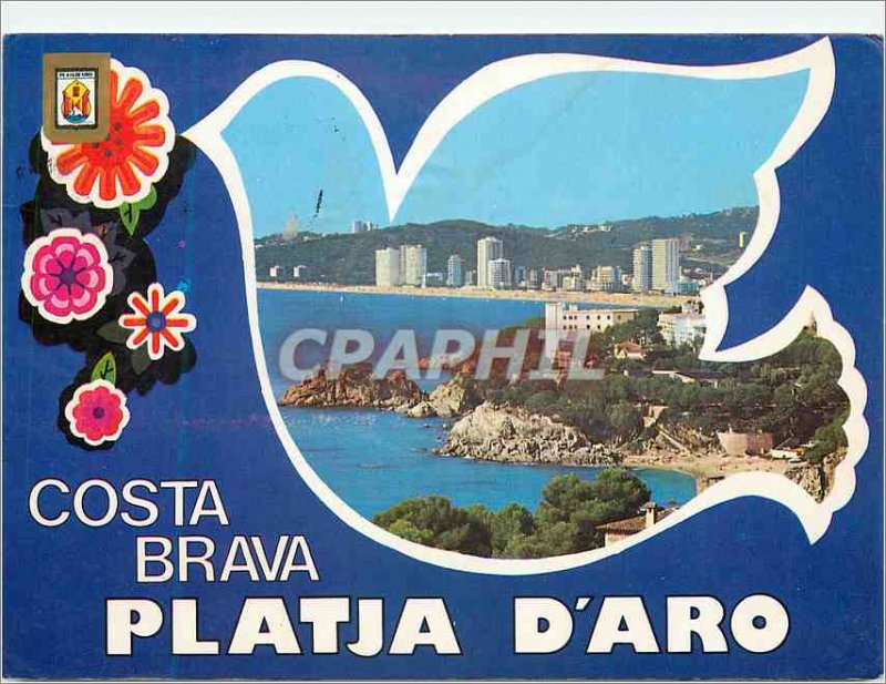 Modern Postcard Playa de Aro (Costa Brava)