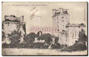 Old Postcard Vannes surroundings Tours of Elven