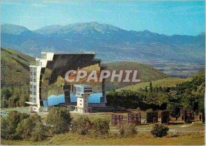 Postcard Modern Font Romeu Odeillo The Solar Oven