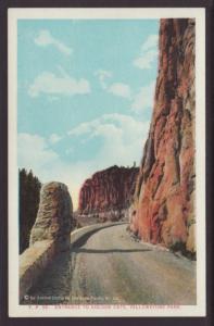 Entrance to Golden Gate,Yellowstone Postcard