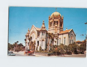 Postcard Flagler Memorial Church, St. Augustine, Florida