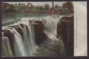 Passaic Falls,Patterson,NJ Postcard 