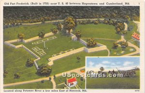 Old Fort Frederick 1755 in Hagerstown, Maryland