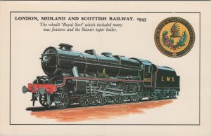 Railway Transport Postcard -London, Midland & Scottish Railway Train Ref.RS33402