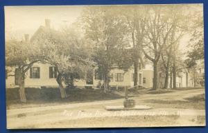 East Parsonfield Maine me the Town Pump real photo postcard RPPC