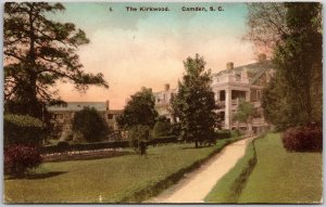 1926 Kirkwood Camden South Carolina SC Pathway Building Grounds Posted Postcard