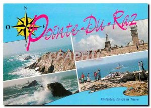 Modern Postcard Picturesque Brittany Pointe du Raz