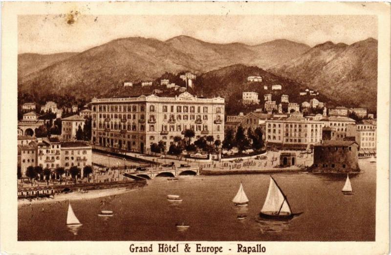 CPA AK RAPALLO Grand Hotel&Europe ITALY (497691)