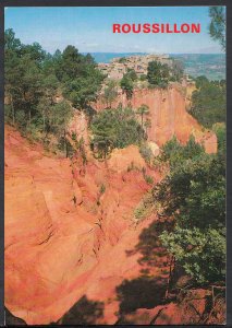 France Postcard - Roussillon - Falaises D'Ocres, D'Or Et De Sang  B2405