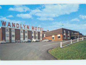 Unused Pre-1980 WANDLYN MOTEL Campbellton New Brunswick NB o0282