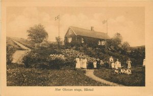 Vintage Postcard: Mother Olenas Cottage, Båstad Sweden, Unposted